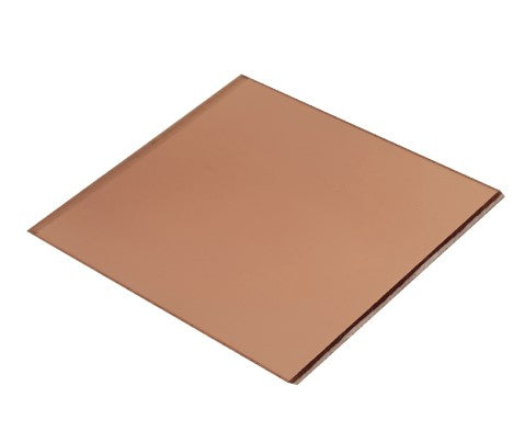 Mirrored Acrylic Sheet - Opaque Colors - Multiple Colors Available - 0.125" (3mm) Thick