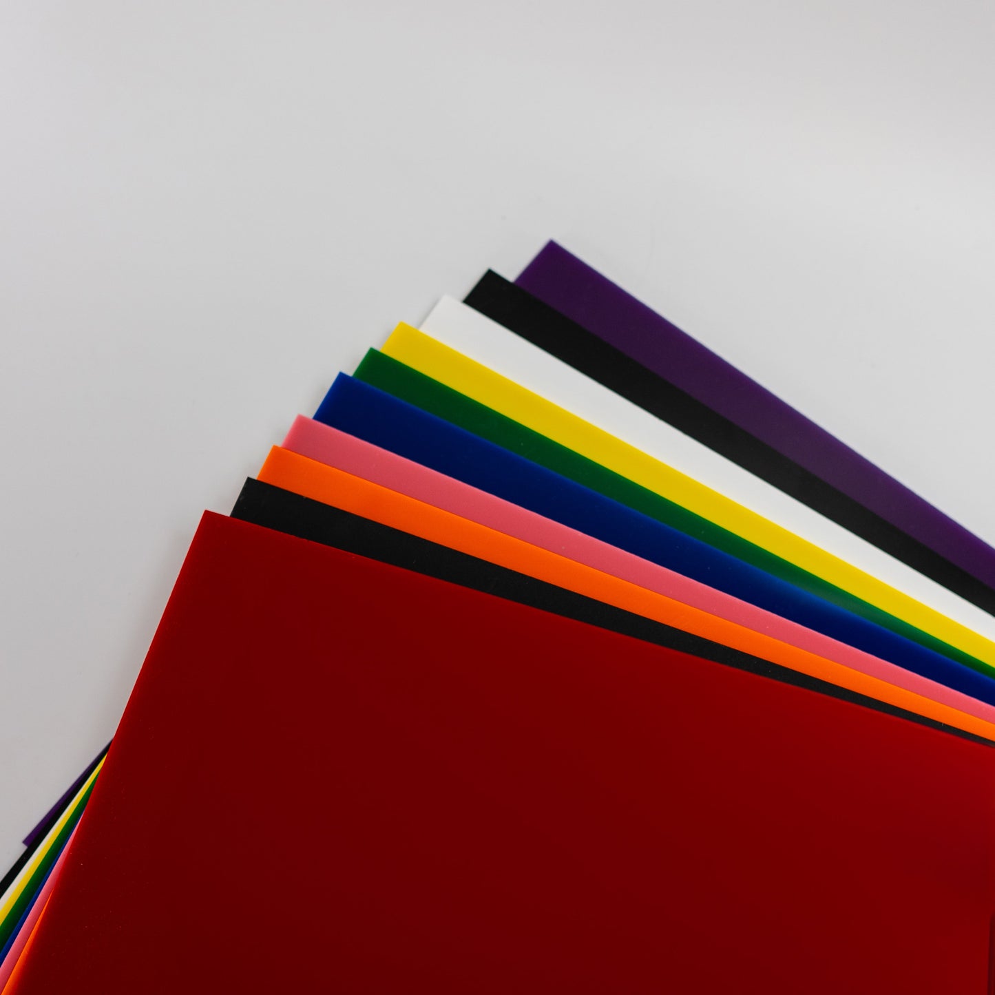 Colored Acrylic 10 Pack - 11.72 x 19" - Variety of Colors