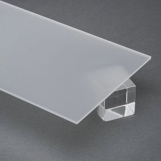 Frosted Acrylic Sheet - 0.125" (3mm) Thick