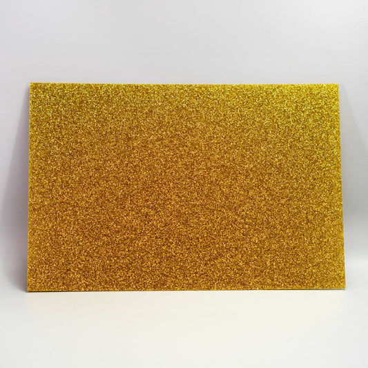 Yellow Flake Acrylic Sheet - Multiple Sizes Available